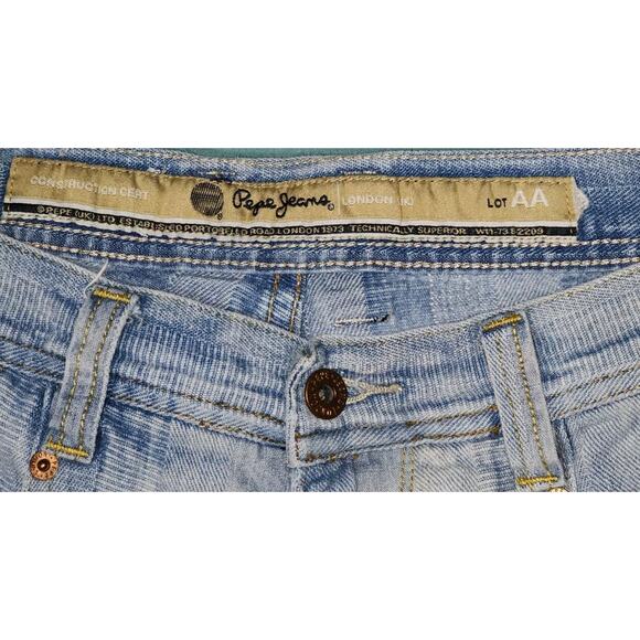 Pepe Jeans London Other - Vintage Pepe Jeans London 36x32 Baggy Distressed Hip Hop Wide Leg Street Rare!